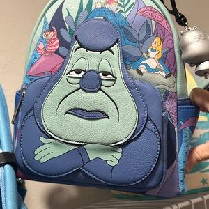 Disney Alice in Wonderland Backpack - Blue and Green